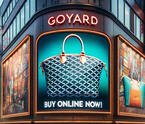 goyard in vegas|can you order goyard online.